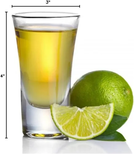 Vista 5 de Gmark - Juego de vasos para shots, 59 ml (2 onzas)