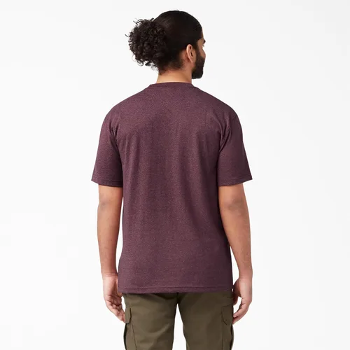 Vista 2 de Dickies - Camiseta pesada de manga corta y cuello redondo para hombre