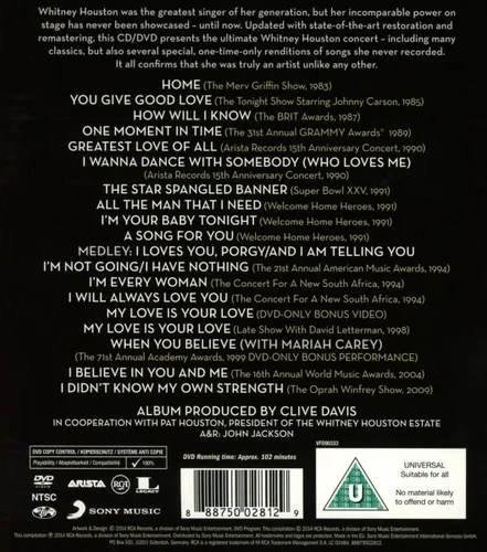 Vista 2 de Whitney Houston Live Her Greatest Performances