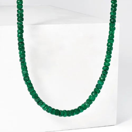 Vista 4 de Ross-Simons Collar de piedras preciosas con cuentas de plata de ley 80-90 ct. tw., Gema, Zafiro