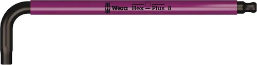Vista 21 de Wera 05022089001 950/9 Hex-Plus Multicolor 1 juego de llaves en L, métrico, BlackLaser, 9 piezas herramientas manuales para bicicleta