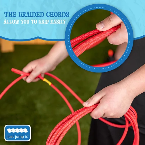 Vista 3 de Just Jump It Lil Lariat Junior Lasso Rope - Pre-Tied 20' Kids Cowboy Rope