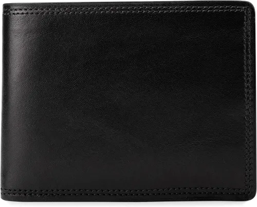 Vista 6 de Bosca - Cartera ejecutiva de piel de 8 bolsillos para hombre