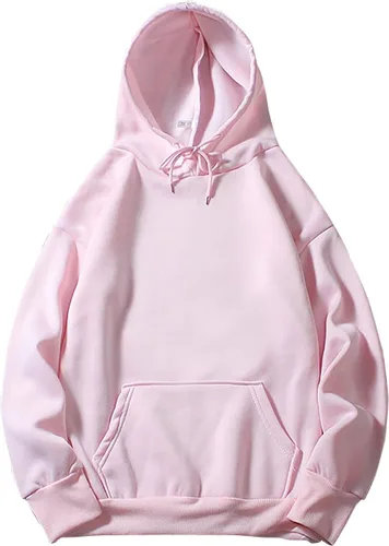 Vista 3 de Sudaderas con capucha para mujer, lisas, básicas, de gran tamaño, con bolsillo, ropa de otoño e invierno
