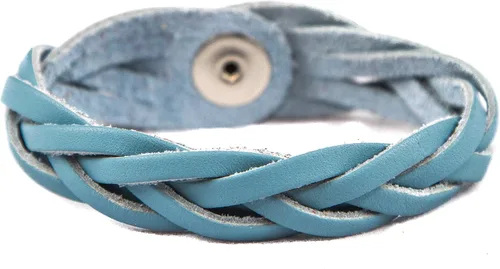 Vista 13 de Pulsera de cuero genuina, difusor de aceites esenciales Negro