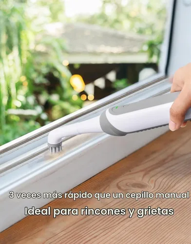 Vista 7 de kHelfer Cepillo de lechada eléctrico recargable con batería incorporada, cepillo de potencia de alambre de acero inoxidable KH6A mejorado e