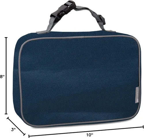 Vista 7 de Lonchera térmica duradera, lonchera reutilizable Portion Perfect, cubre de manera segura tu Bento Box, compatible con Bentology Bento Box, Bento