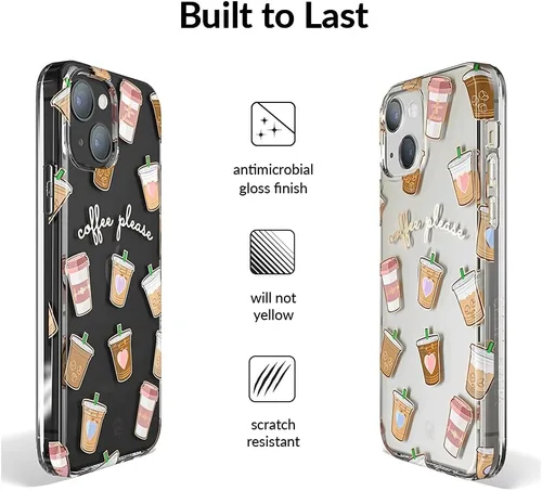 Vista 5 de VELVET CAVIAR Funda para iPhone 13, probada en caídas de 10 pies, color café