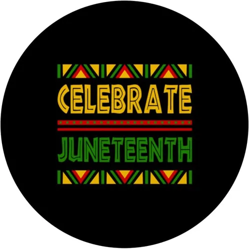 Vista 3 de Celebrate Juneteenth Black Pride African American Freedom PopSockets Swappable PopGrip