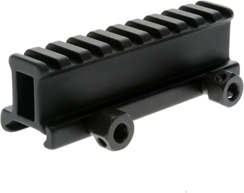 Vista 4 de TRUGLO Montura de Riser Táctico de Perfil Bajo de Picatinny de Aluminio Ligero y Duradero para Puntos Rojos y Óptica de Puntos para Caza y Tiro