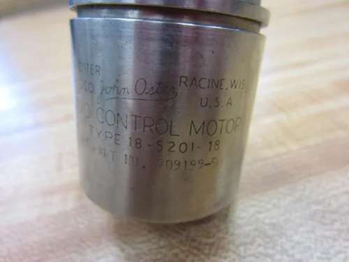 Vista 4 de John Oster 709199 – 16.4 foot tipo 18 – 5201 – 18 motor de control de Servo