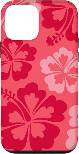 Vista 16 de Hibiscus Flower Beach Hawaiian Exotic Floral Surf Cranberry Case for iPhone 17