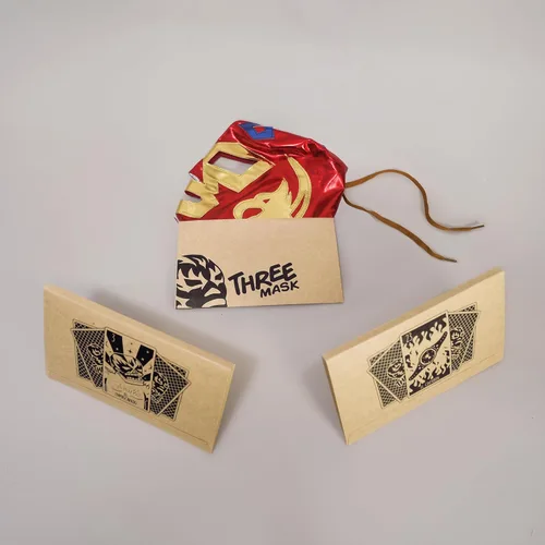 Vista 6 de Máscaras de Lucha Libre de Calidad Profesional Disfraz auténtico de Lucha Libre - Talla Adulto Máscaras de Luchador Made in Mexico
