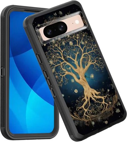 Vista 18 de Funda para Pixel 7a, a prueba de golpes, 3 capas, protección de cuerpo completo, resistente, de alto impacto, para Google Pixel 7a de 6.1 pulgadas