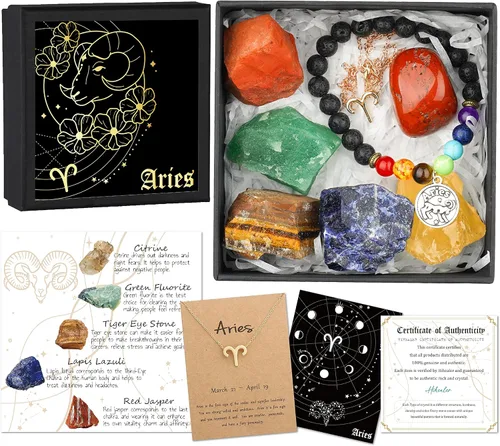 Vista 16 de Hihealer Regalos del zodiaco para mujeres, regalos espirituales, regalos del zodiaco, regalos de astrología para mujeres, regalos de horóscopo