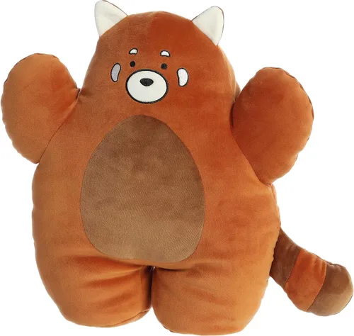Vista 5 de Aurora® Squishy Spongecakes™ Red Velvet Panda™ - Juego imaginativo - Comodidad abrazable - Marrón 16 pulgadas