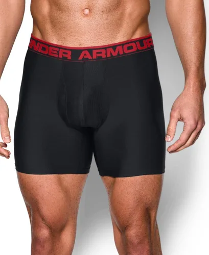 Vista 4 de Under Armour Boxerjock - Serie original para hombre, 6 pulgadas, paquete de 2