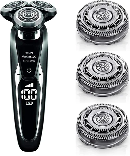 Vista 2 de Cabezales de repuesto SH90 compatibles con Philips Norelco Shaver Series 9000 Series 8950
