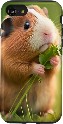 Vista 18 de iPhone 16 Guinea Pig Lover Cute Pet Women Girl Guinea Pig Graphic Case