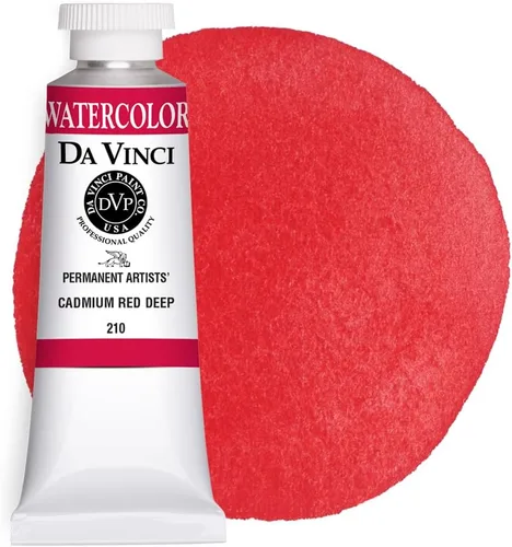 Vista 93 de DA VINCI PAINTS Pintura Acuarela Profesional para Artistas, Azul Cobalto, 15mL