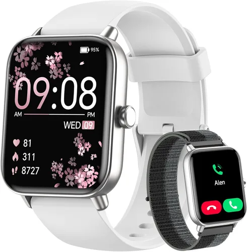 Vista 14 de Smart Watches for Women, 1.85" Alexa Smart Watch for Android Phones/iPhones Blush Pink-Pink