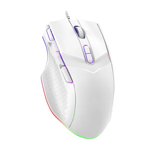 Vista 6 de LEWENTECH Gaming Mouse 6 Adjustable DPI Up to 7200 Wired PC Gaming Mouse 8 Programmable Buttons 13 Adjustable RGB LED Modes 1.5 M Drag-Free Paracord