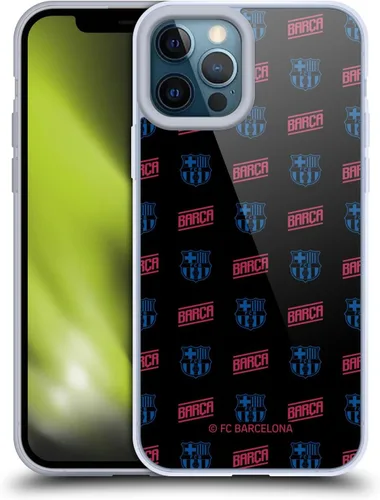 Vista 77 de Head Case Designs Funda de gel con licencia oficial del FC Barcelona con logotipo y patrón de Forca Barca [protección de grado militar] compatible