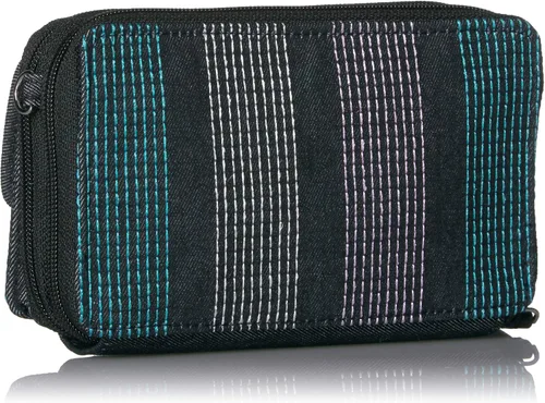 Vista 2 de Vera Bradley - Bolso de bandolera con protección RFID, de mezclilla.