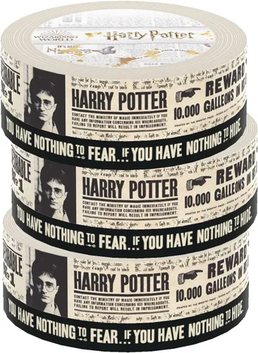Vista 9 de Paper House Productions Harry Potter Icons - Juego de 2 rollos de cinta Washi para álbumes de recortes y manualidades
