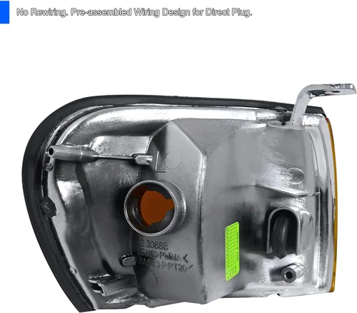 Vista 4 de SPEC-D TUNING Luces de esquina de lente ámbar compatibles con Subaru Impreza 1995-2001 L+R par conjunto