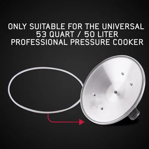 Vista 2 de Universal Accesorios profesionales de repuesto para olla a presión (junta de 53 cuartos de galón/53 L)