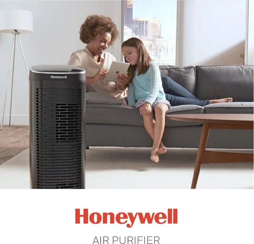 Vista 8 de Honeywell Air Genius HFD360 - Purificador de aire para el hogar, habitaciones grandes de hasta 1268 pies cuadrados con filtro permanente y lavable