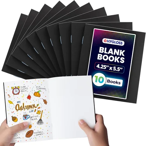 Vista 16 de Hygloss Products Inc., HYG77640. Mini libros luminosos, paquete de 10 unidades de colores varios Colores surtidos