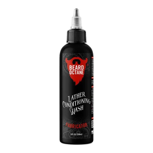 Vista 11 de Beard Octane Lavado de barba para hombres – Barbershop (Barbershop Colonia) – Champú diario suave para barba con manteca de karité – Limpia sin