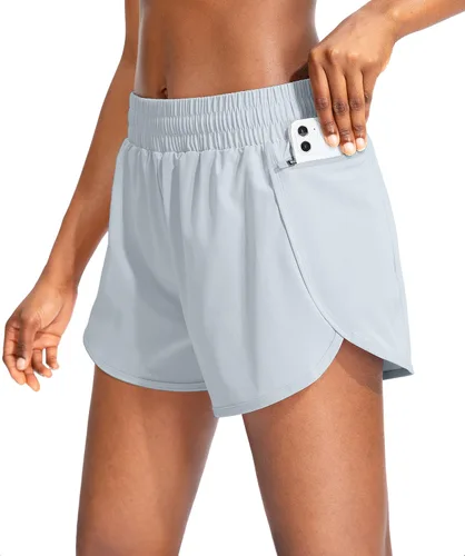 Vista 32 de Soothfeel Pantalones cortos deportivos para mujer de 3"/5" para Negro
