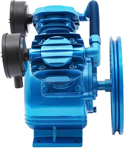 Vista 9 de Cabezal de bomba de compresor de aire 2200W 3HP, compresor de aire de doble cilindro de 2 pistones Bomba de cabeza de 1 etapa Reemplazo estilo V