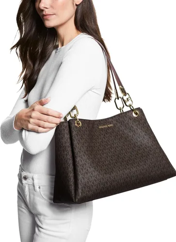 Vista 3 de Michael Kors Bolso de hombro grande Trisha para mujer