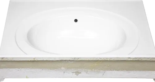 Vista 11 de Design House Lavabo individual superior, 25 pulgadas, blanco