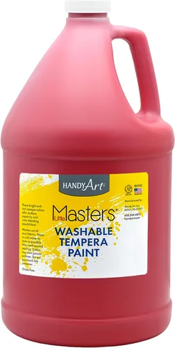 Vista 53 de Handy Art Little Masters - Pintura lavable, 16 onzas, color negro Bright & Mixable, High Opacity, Washable Colors for Classroom, Students, Kids
