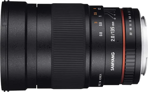 Vista 3 de Objetivo Samyang 5.3 pulgadas. F2.0 ED UMC, de lente fija Capture distant subjects with sharp telephoto performance and bright optics for