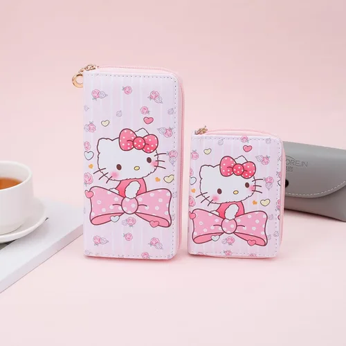 Vista 5 de G-Ahora Cartera de dibujos animados con llavero