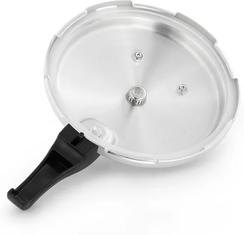Vista 5 de MegaChef Olla a presión de inducción y estufa de 9.5 cuartos de galón con vaporizador