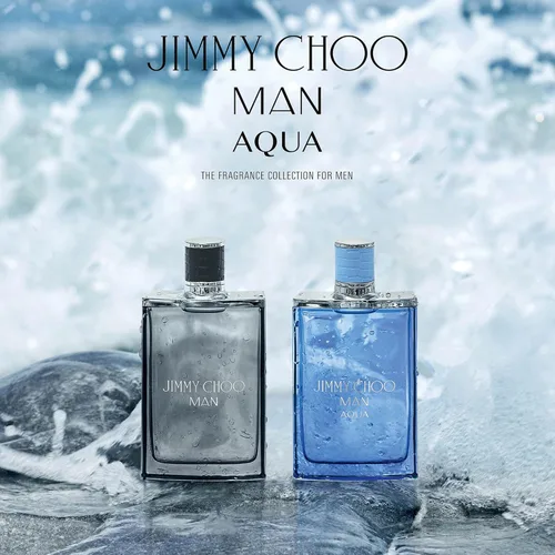 Vista 5 de JIMMY CHOO - Perfume Aqua para Hombre - Fragancia Masculina - Fougere Marina Amadeirada - Con notas de Pomelo, Salvia Esclarea y Musgo Salado