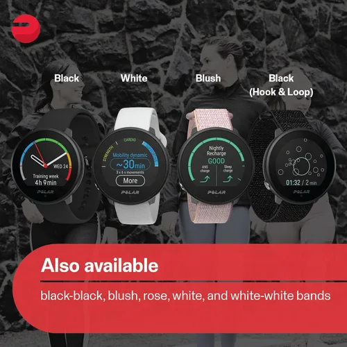 Vista 8 de POLAR Unite - Reloj de fitness impermeable (incluye frecuencia cardíaca basada en la muñeca y seguimiento del sueño)