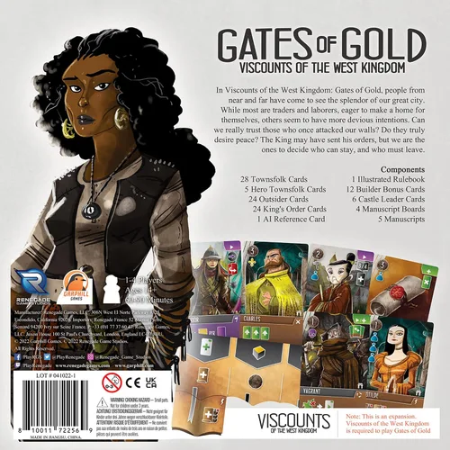 Vista 2 de Renegade Game Studios Vizcondes del Reino Occidental: Puertas de Oro