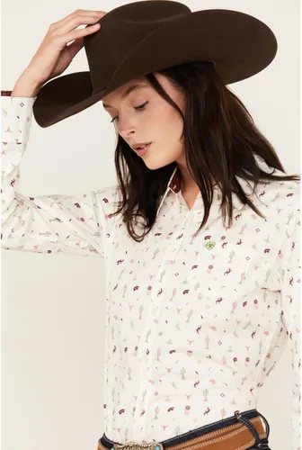 Vista 2 de ARIAT Camisa elástica Kirby para mujer