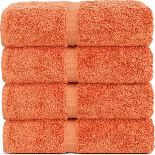 Vista 38 de Chakir Turkish Linens Toallas turcas de alta calidad 100% algodón para baño, toallas de baño grandes de 30 x 60 pulgadas (4 piezas, aguamarina)