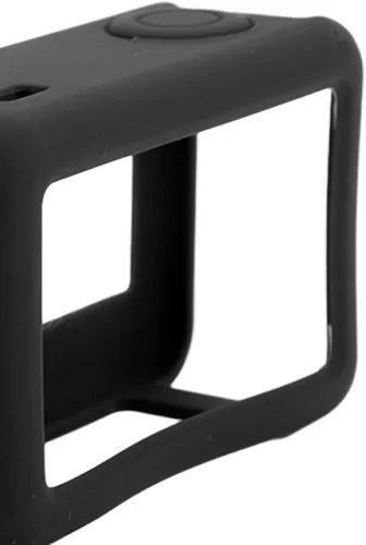 Vista 9 de Funda para cámara Action 4 Action 3, funda para cámara con silicona, correa para el cuello, cobertura completa, acceso a componentes de batería