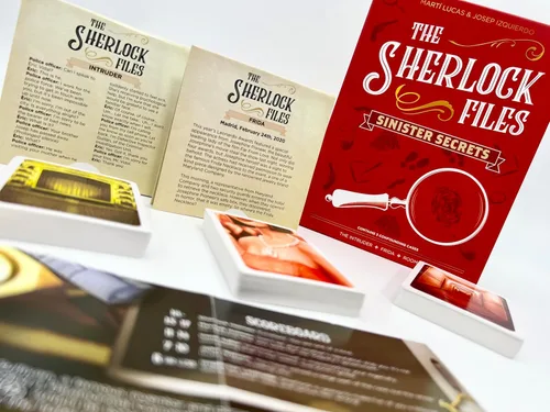 Vista 8 de Tableros y tarjetas Indie Archivos Sherlock Secretos siniestros, Estrategia