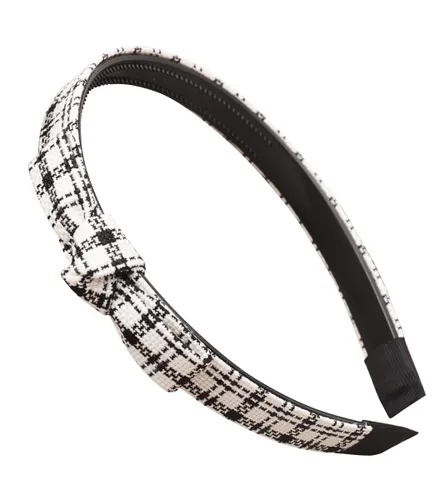 Vista 18 de YARN & INK Cintas para el cabello de mujer con perlas barrocas de terciopelo y lazo de strass, estilo retro vintage hecho a mano, elegante accesorio